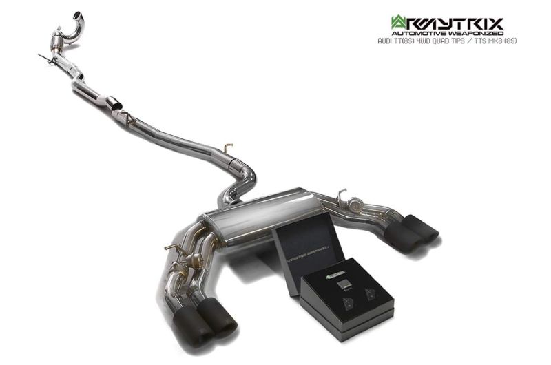 audi tts 8s mk3 armytrix valvetronic exhaust