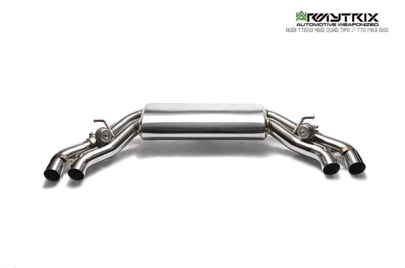 audi tts 8s mk3 armytrix valvetronic exhaust