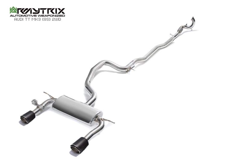 audi tt 8s mk3 2wd armytrix exhaust system