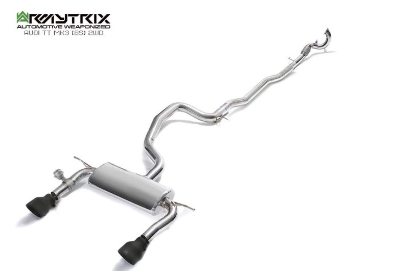 audi tt 8s mk3 2wd armytrix exhaust system