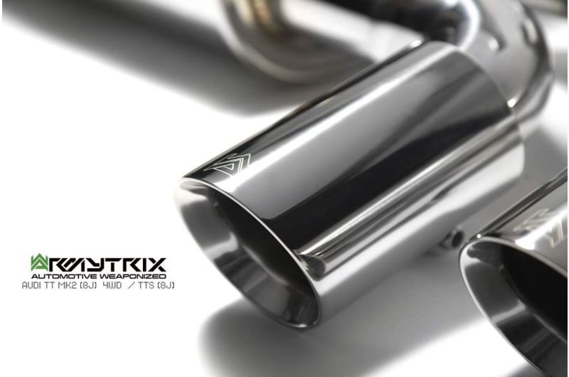 audi tts 8j mk2 4wd armytrix valvetronic exhaust