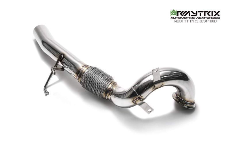 audi tt 8s armytrix valvetronic exhaust tuning