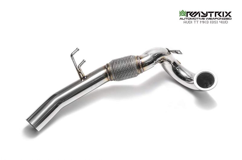 audi tt 8s armytrix valvetronic exhaust tuning