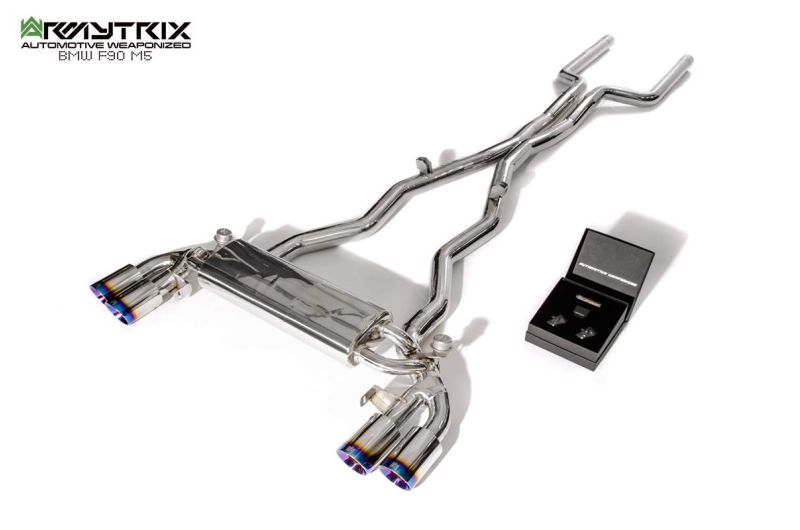 bmw f90 m5 armytrix valvetronic exhaust