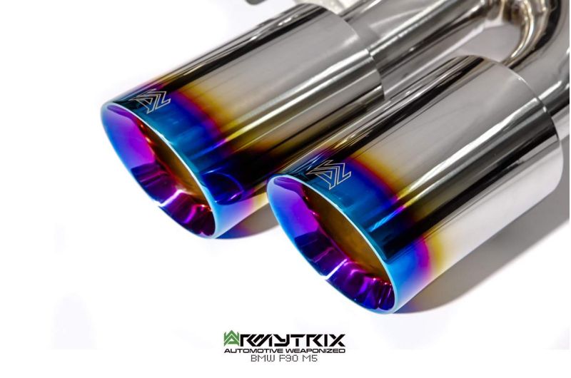 bmw f90 m5 armytrix valvetronic exhaust