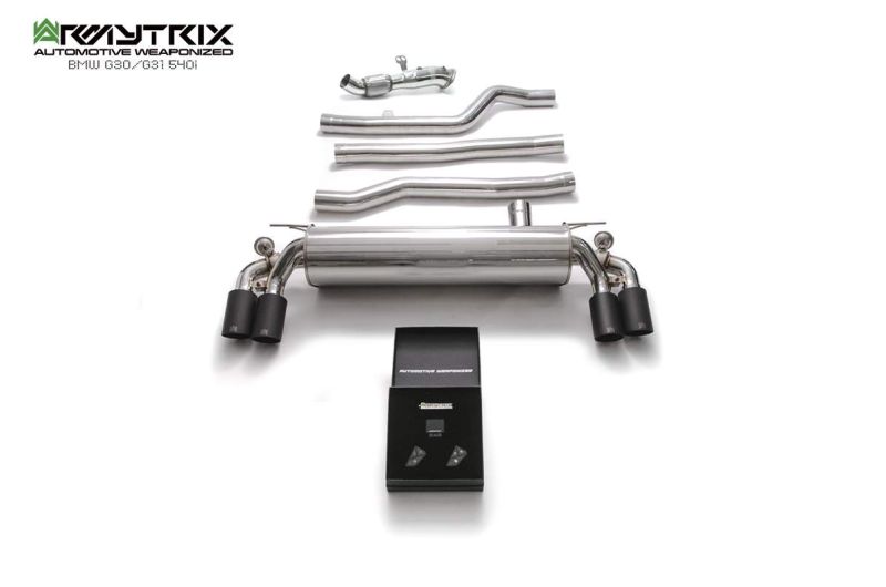 bmw g30 g31 540i armytrix exhaust