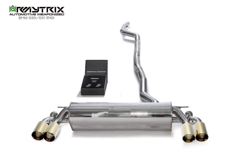 bmw g30 g31 540i armytrix exhaust