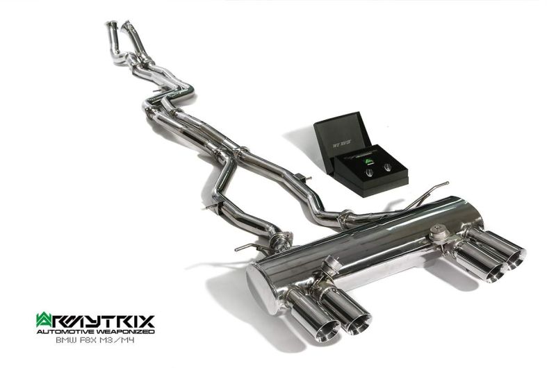 bmw m4 f82 armytrix valvetronic exhaust