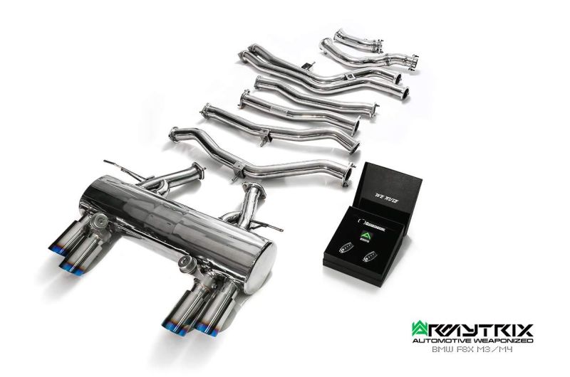 bmw m4 f82 armytrix valvetronic exhaust