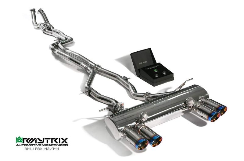 bmw m4 f82 armytrix valvetronic exhaust