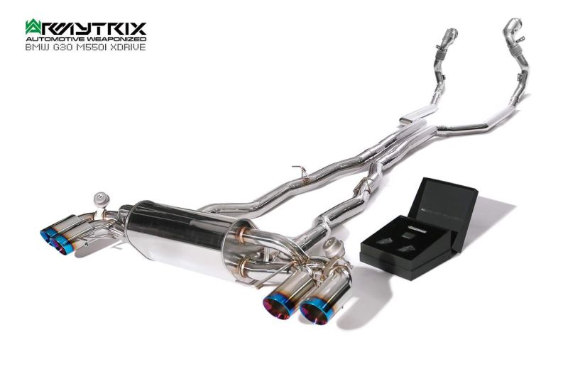 bmw g30 g31 m550i xdrive armytrix valvetronic exhaust 02