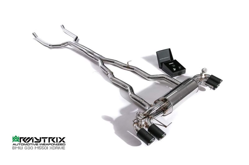 bmw g30 g31 m550i xdrive armytrix valvetronic exhaust