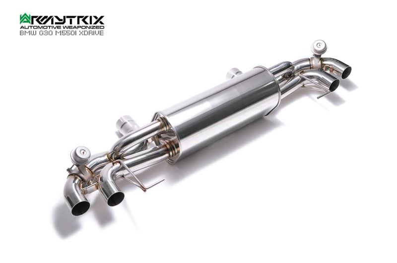 bmw g30 g31 m550i xdrive armytrix valvetronic exhaust