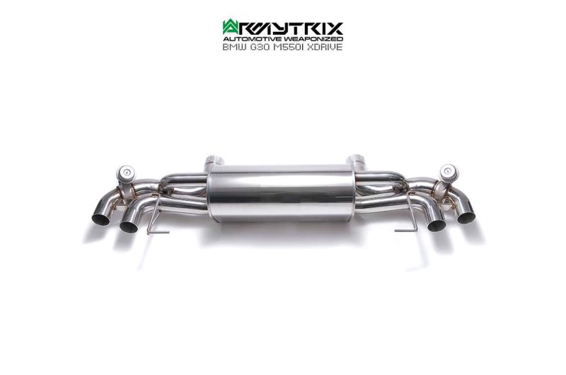 bmw g30 g31 m550i xdrive armytrix valvetronic exhaust