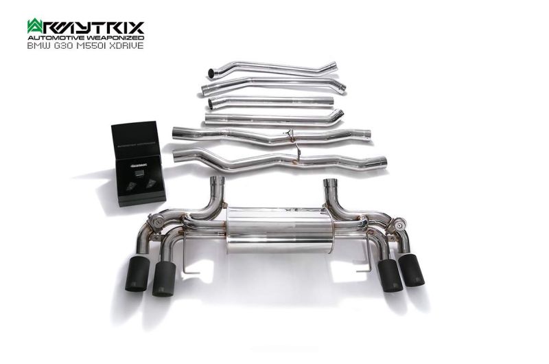 bmw g30 g31 m550i xdrive armytrix valvetronic exhaust