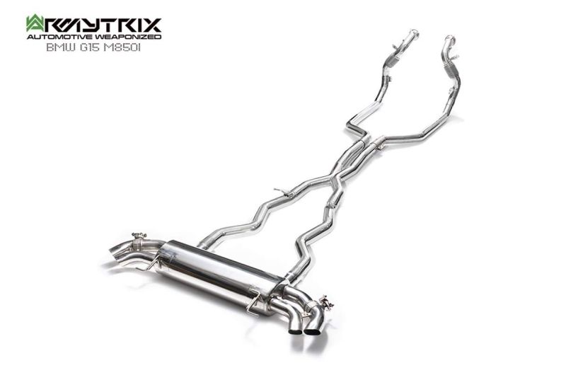 bmw g15 m850i armytrix valvetronic exhaust valvetronic