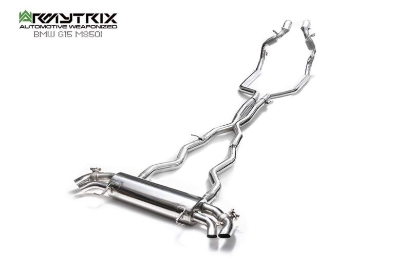 bmw g15 m850i armytrix valvetronic exhaust valvetronic