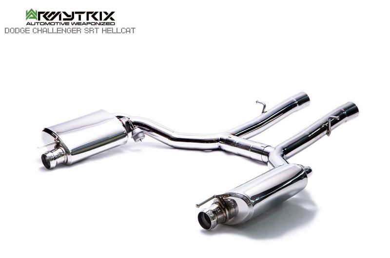 dodge srt hellcat challenger armytrix valvetronic exhaust