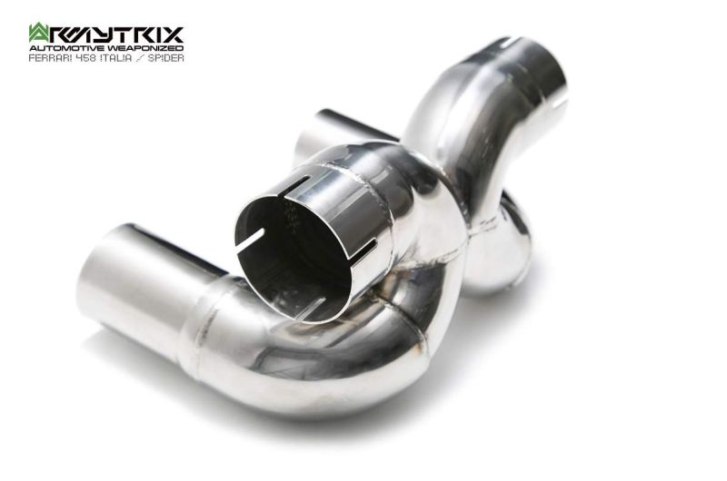 ferrari 458 italia spider armytrix valvetronic exhaust