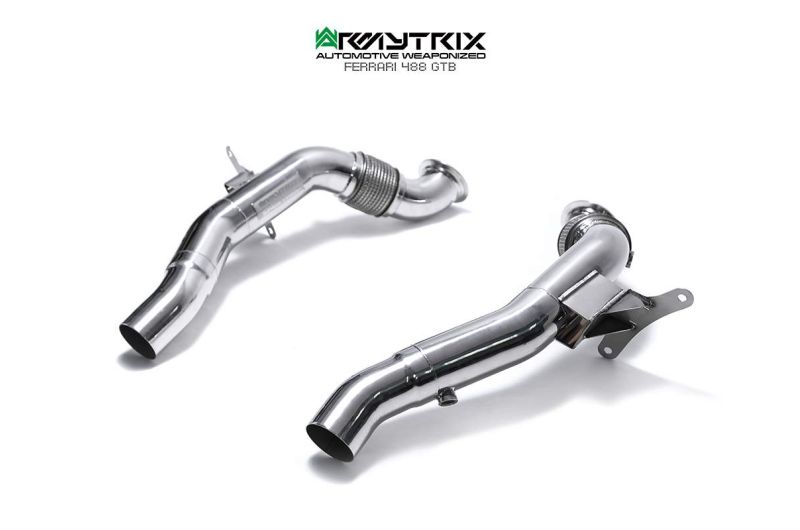 ferrari 488 gtb armytrix valvetronic exhaust