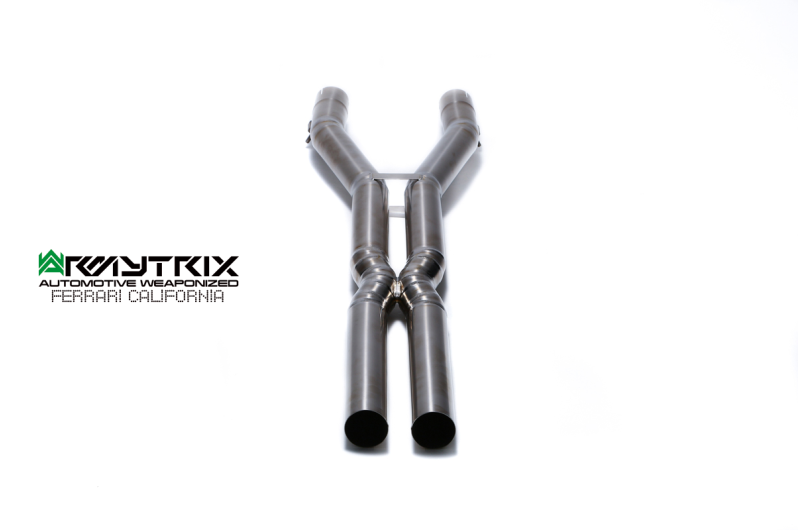 Ferrari California titanium armytrix exhaust valvetronic