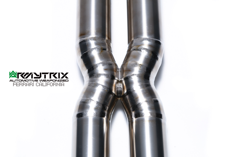 Ferrari California titanium armytrix exhaust valvetronic