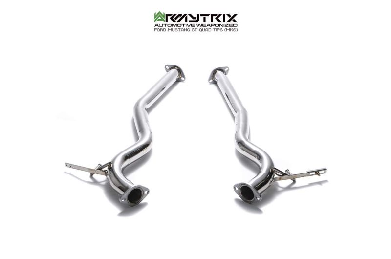 ford mustang gt facelift quad tips armytrix valvetronic exhaust