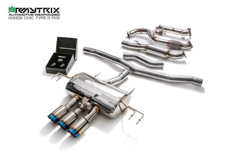 2018 honda civic type r fk8 armytrix valvetronic exhaust wiki tuning price