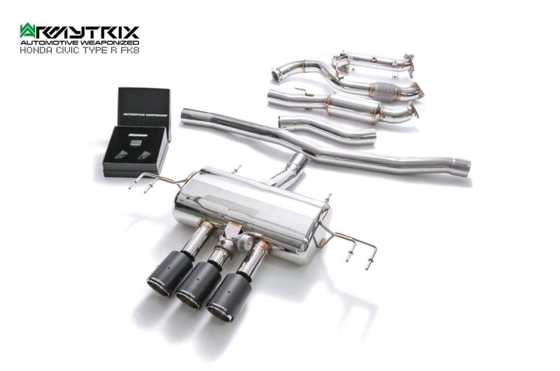 2018 honda civic type r fk8 armytrix valvetronic exhaust wiki tuning price