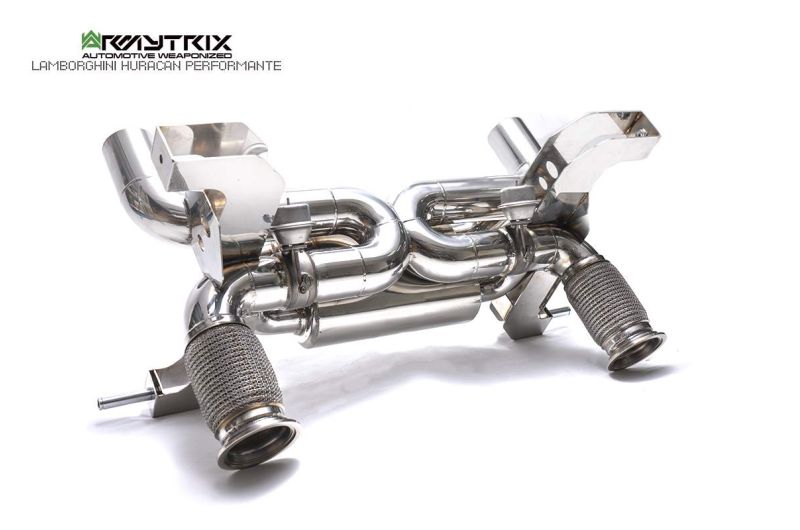 lamborghini huracan performante armytrix exhaust valvetronic