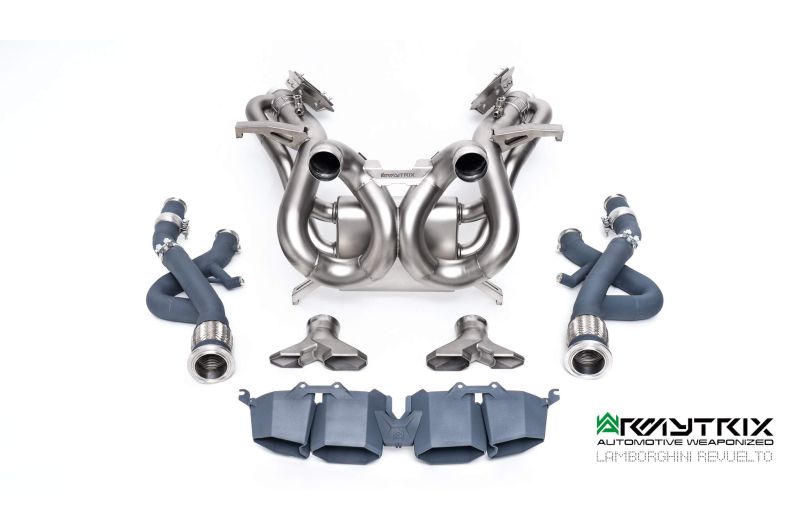 armytrix Lamborghini Revuelto decatted valvetronic Exhaust