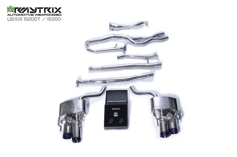 lexus is200t is300 armytrix valvetronic exhaust