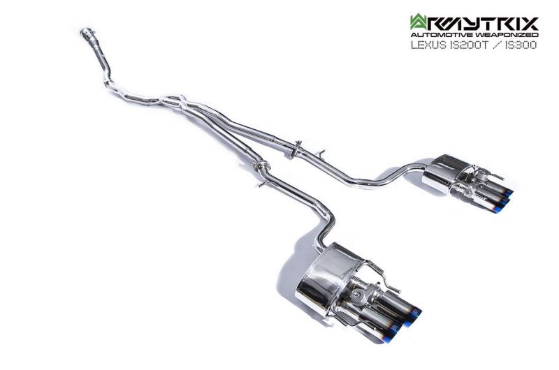 lexus is200t is300 armytrix valvetronic exhaust