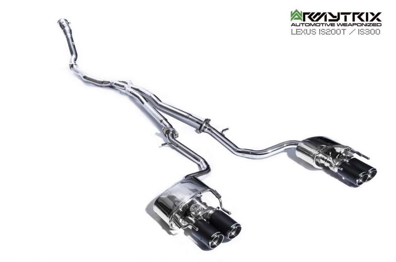 lexus is200t is300 armytrix valvetronic exhaust