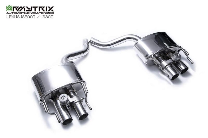 lexus is200t is300 armytrix valvetronic exhaust