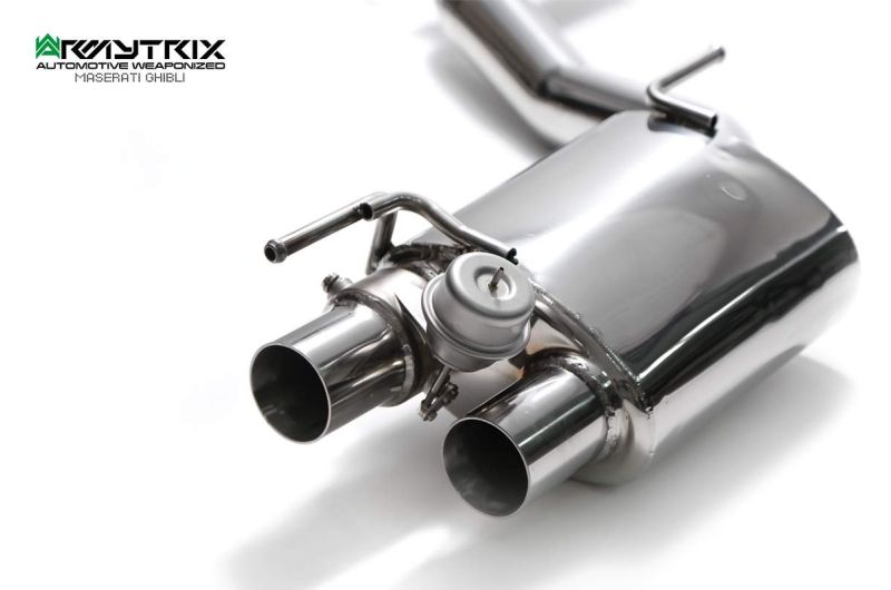 maserati ghibli s v6 armytrix valvetronic exhaust wiki tuning price