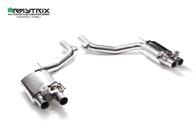 maserati ghibli s v6 armytrix valvetronic exhaust wiki tuning price