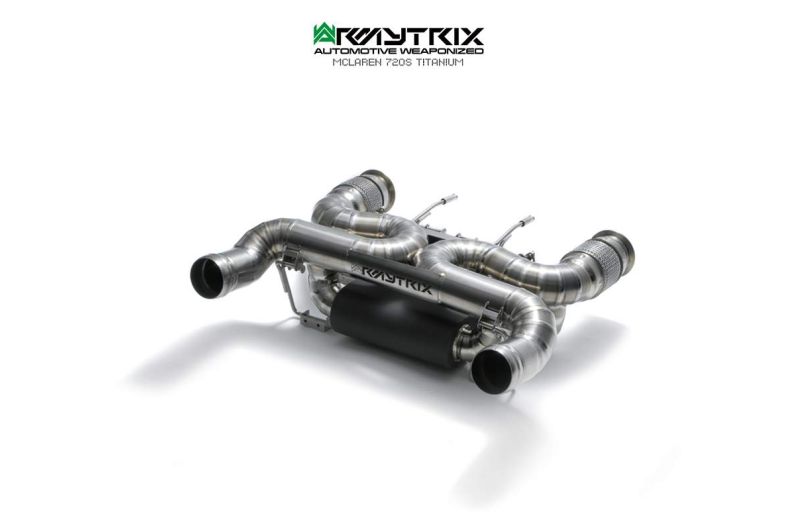 mclaren 720s armytrix valvetronic exhaust