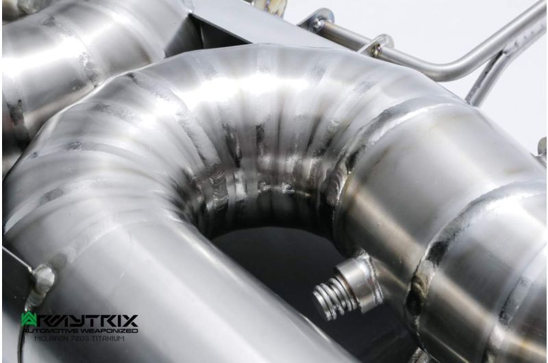 mclaren 720s armytrix valvetronic exhaust
