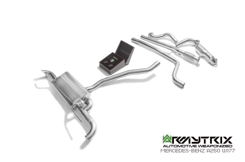 mercedes a250 w177 armytrix valvetronic exhaust