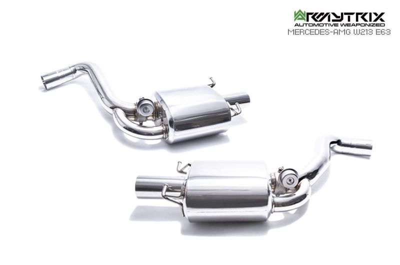 mercedes amg e63 w213 armytrix valvetronic exhaust