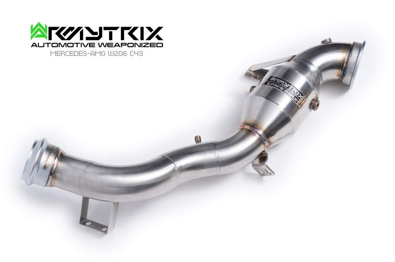 W206 C43 Downpipes