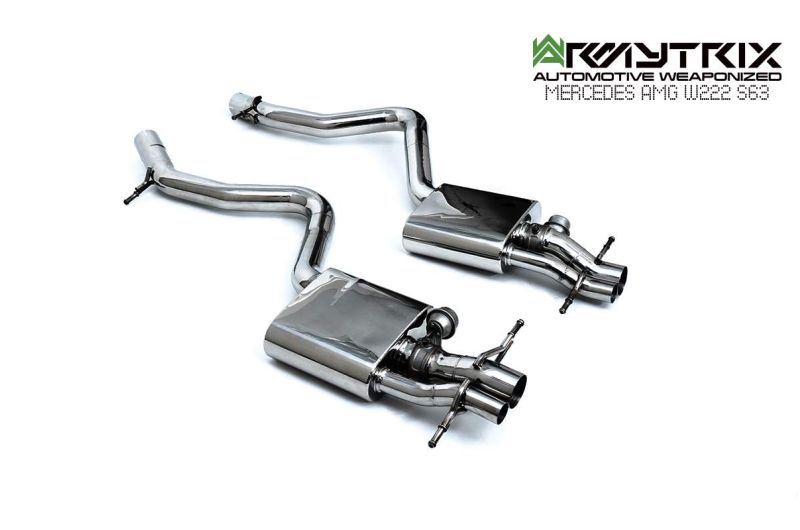 mercedes-amg w222 s63 Armytrix valvetronic exhaust