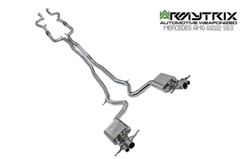 mercedes-amg w222 s63 Armytrix valvetronic exhaust