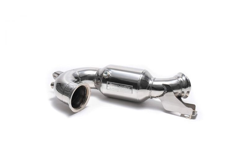 mercedes benz amg c238 e53 coupe facelift armytrix exhaust valvetronic  test pipe straight pipe