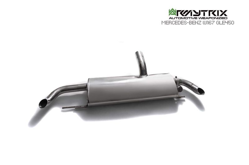 mercedes benz gle45 w167 armytrix valvetronic exhaust