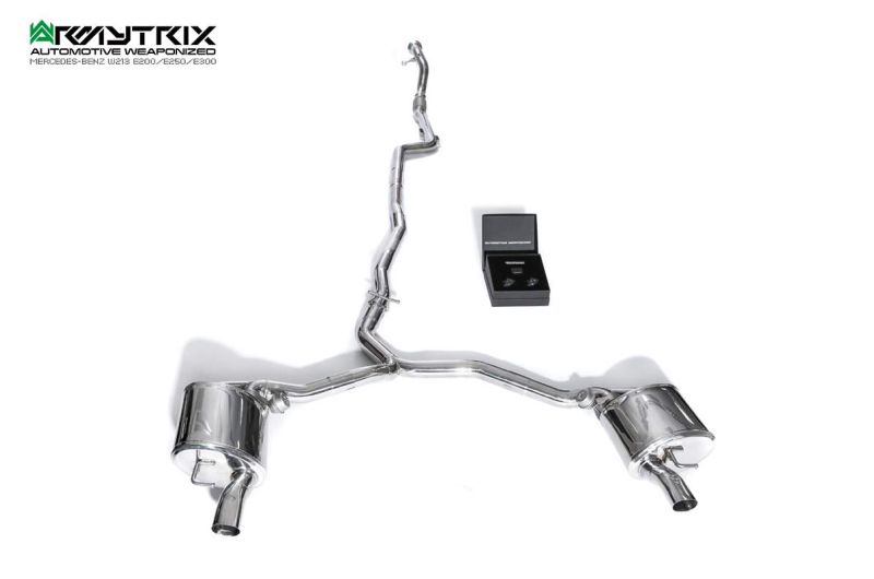 mercedes w213 e200 e250 e300 armytrix valvetronic exhaust