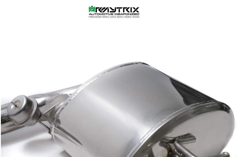 mercedes w213 e200 e250 e300 armytrix valvetronic exhaust