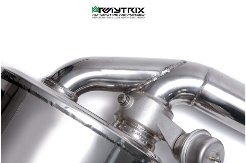 mercedes w213 e200 e250 e300 armytrix valvetronic exhaust