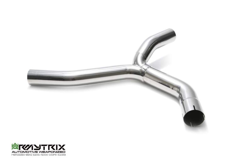 mercedes benz w213 e200 e300 coupe armytrix exhaust valvetronic